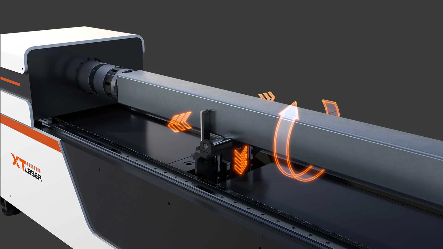 XT Laser TP Series | Ipari csőlézer vágógép | 1,5–12 kW