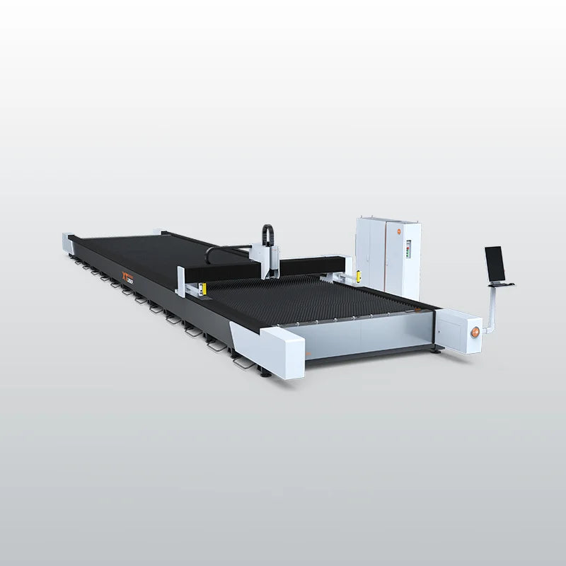 XT-W25125 | Nagyformátumú fiber lézervágó | 2540×12500 mm | 12–60 kW