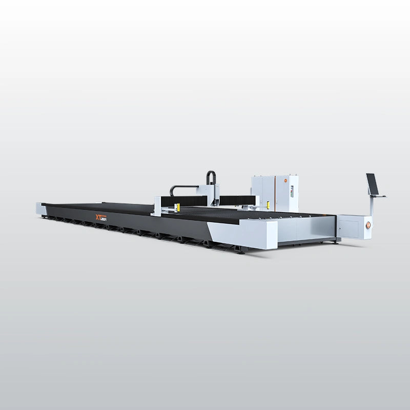 XT-W25125 | Nagyformátumú fiber lézervágó | 2540×12500 mm | 12–60 kW